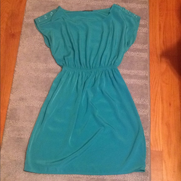 Dresses & Skirts - Teal Cinch Dress